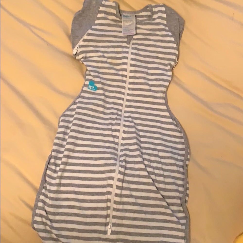 Love to swaddle sleepsack. 3 months